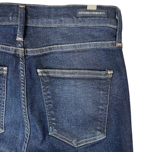 Citizens of Humanity Rocket Skinny Jeans 26" Pearl Studded Hem COH Punk Goth Emo - Picture 10 of 11